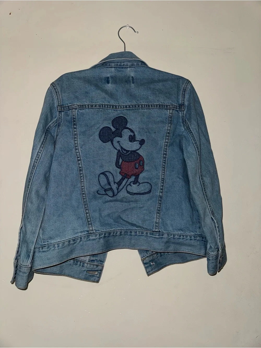 ‼️SALE‼️ GAP Disney Denim Jacket with Mickey Mouse Patch